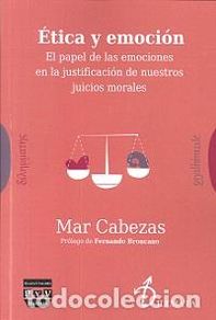 Libros: ETICA Y EMOCION - CABEZAS, MAR,